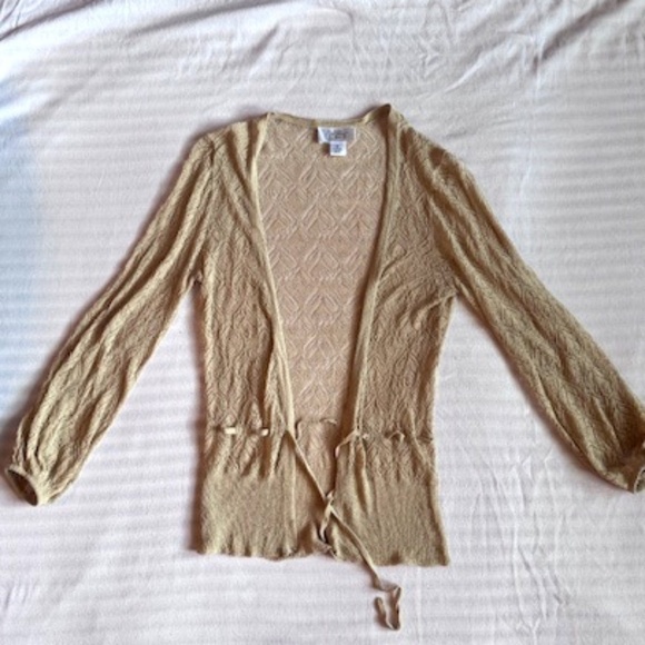 LOFT Sweaters - Chic Lace Ann Taylor Loft XS Cardigan​​​​​​